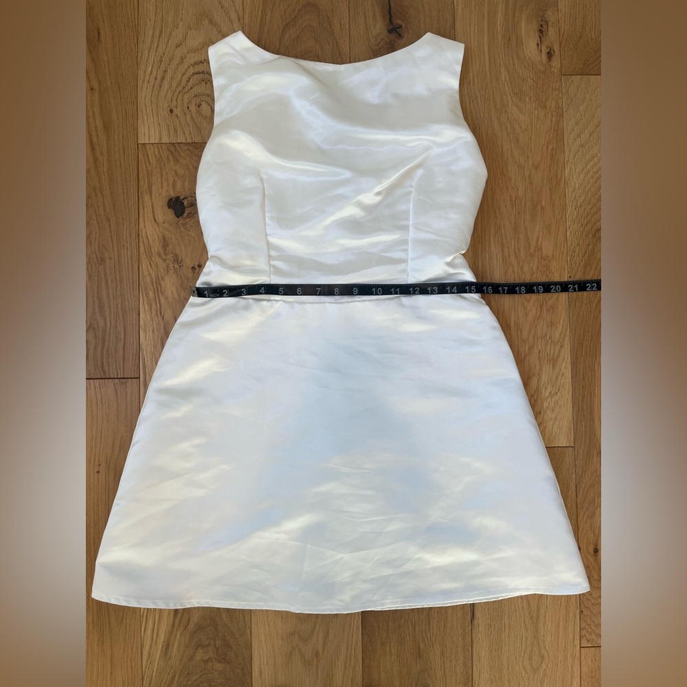 Reformation Zenni White Mini Dress - Picture 4 of 5